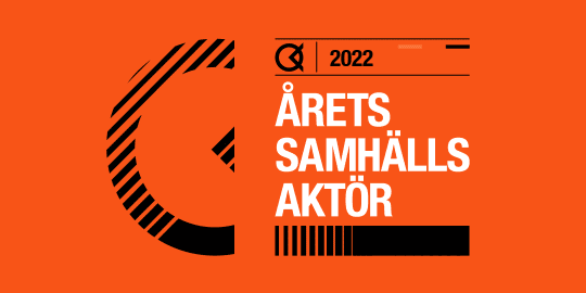 Logga för Årets samhällsaktör 2022