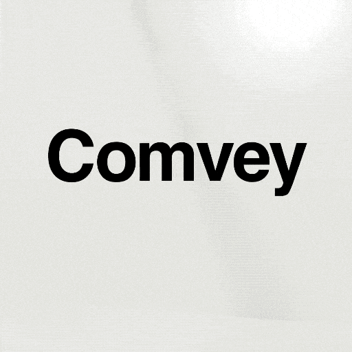 En animation med Comveys logga